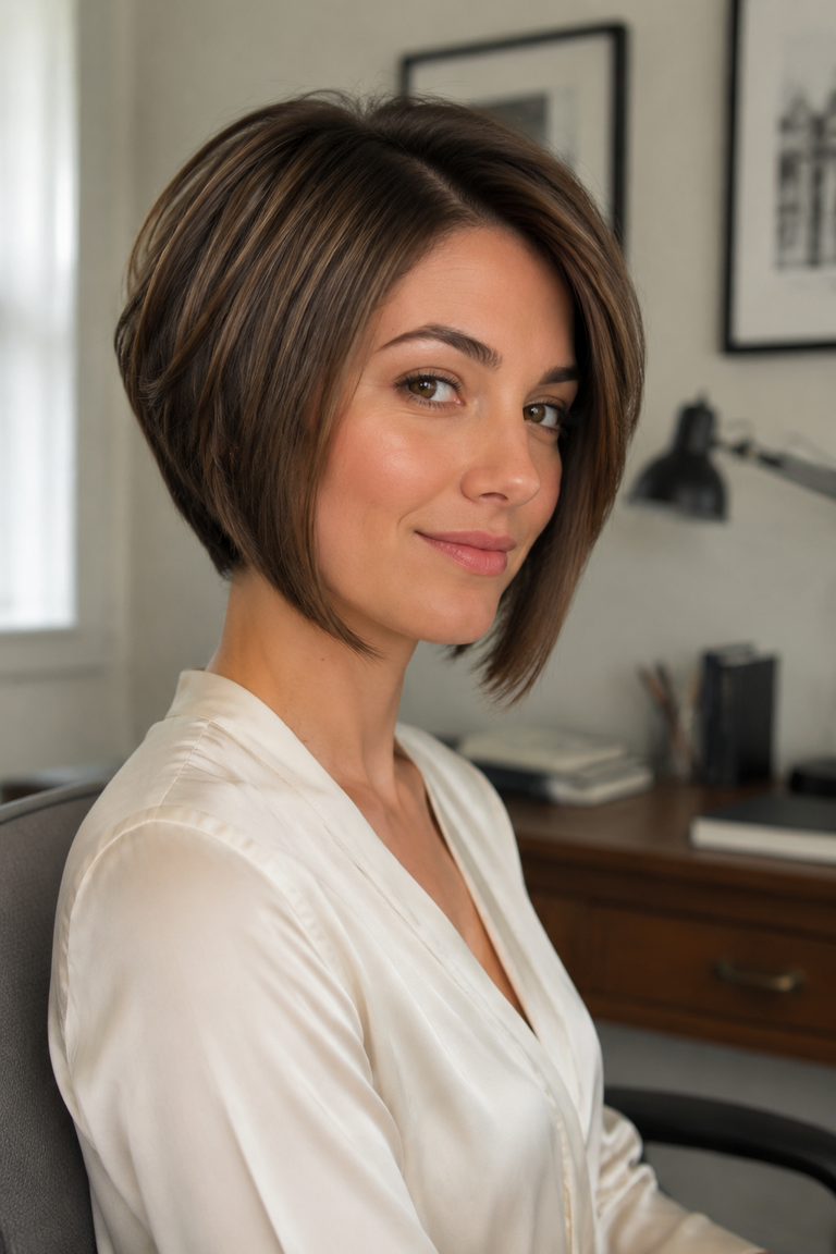 22 Stacked Bob Hairstyles for Fine Hair That Build Real Volume