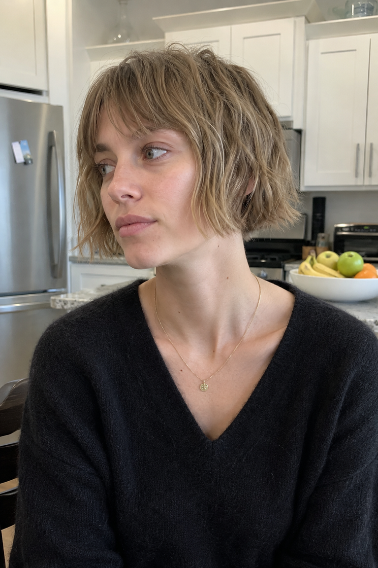 22 Choppy Bob Hairstyles for a Cool, Lived-In Look