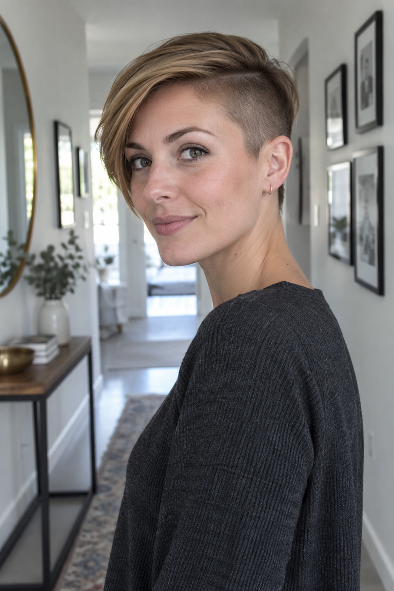 24 Side Shaved Hairstyles That Make a Bold Statement