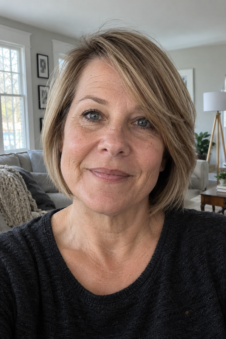22 Layered Hairstyles for Women Over 50 and Why Layers Help