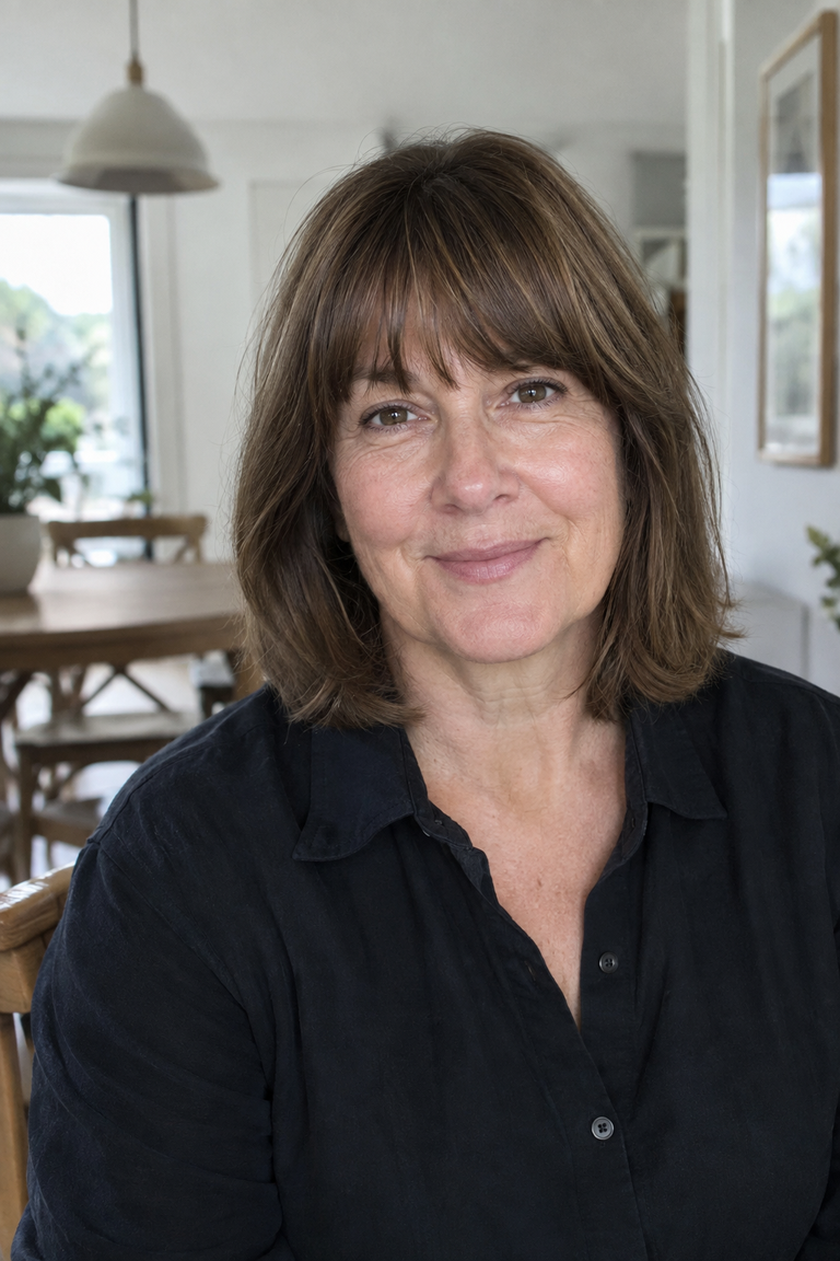 22 Layered Hairstyles With Bangs for Women Over 50 That Soften