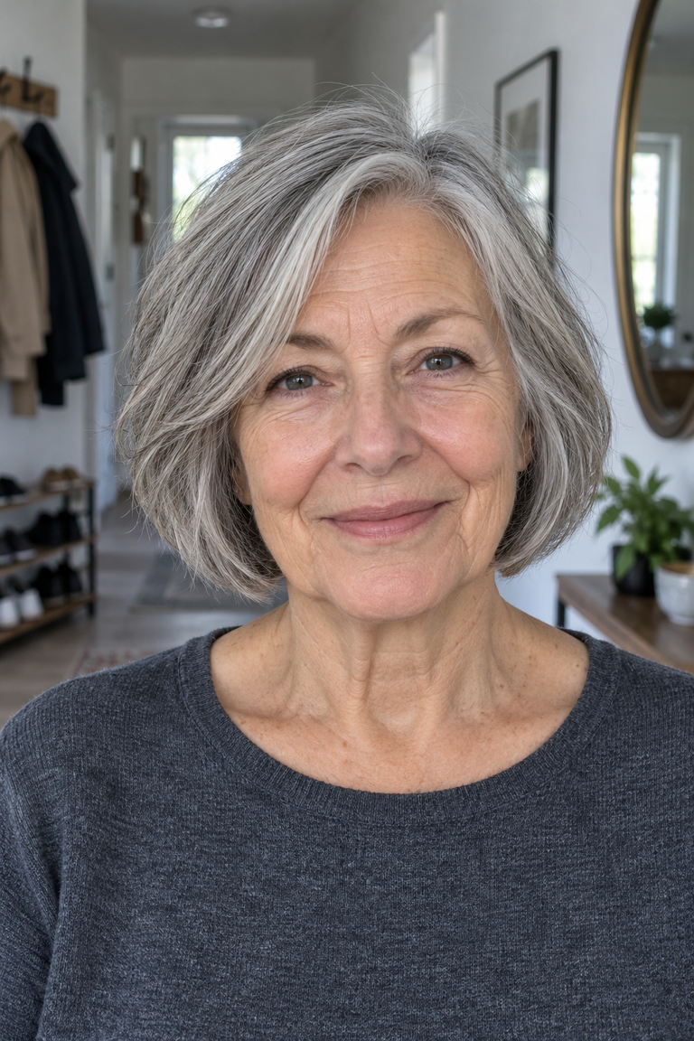 19 Short Layered Bob Hairstyles for Over 70: The Low-Upkeep Guide